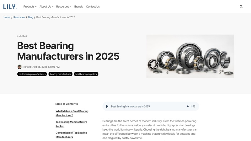 Bearing Manufacturers in 2025 Spherical Roller Thrust Bearing