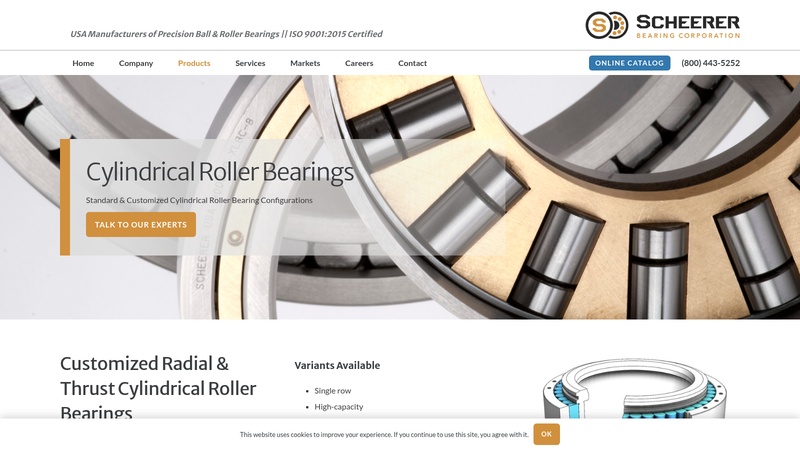 Cylindrical Roller Bearings Cylindrical Roller Thrust Bearing