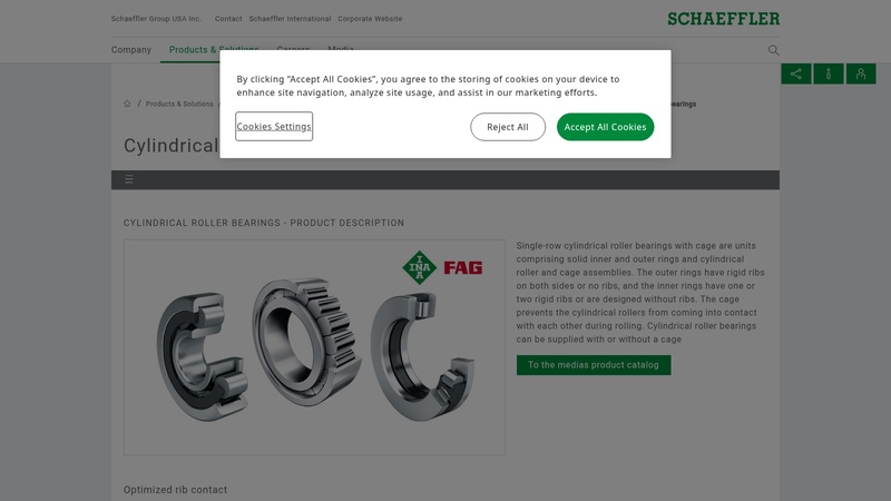 Cylindrical Roller Bearings Cylindrical Roller Thrust Bearing