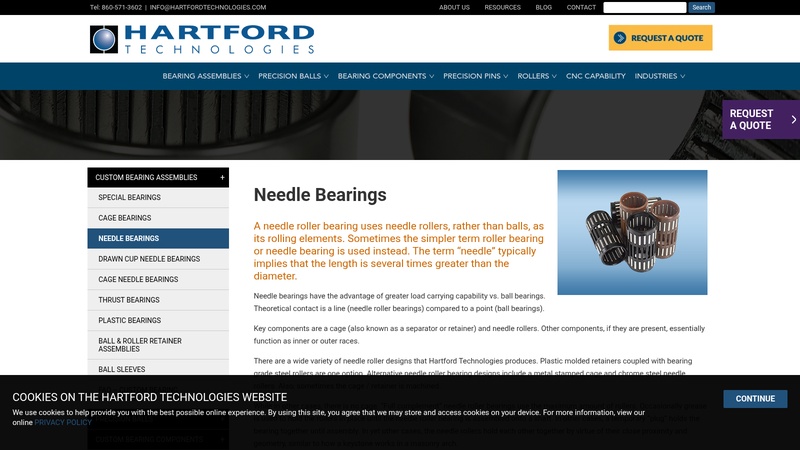 Needle Bearings Manufacturer Needle Roller Bearing