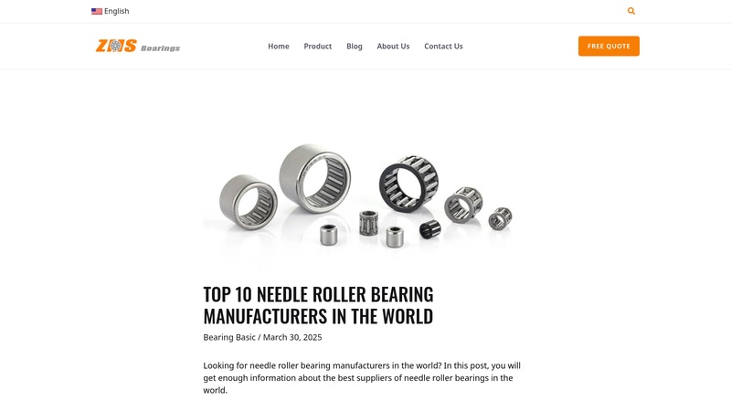 needle roller bearing manufacturers in the world Needle Roller Bearing