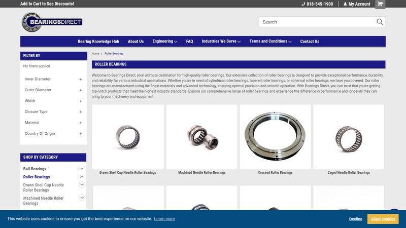 Roller Bearings Needle Roller Bearing