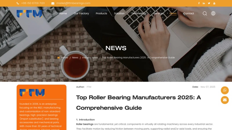 Top Roller Bearing Manufacturers 2025 Tapered Roller Bearing