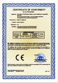 Our Certifications