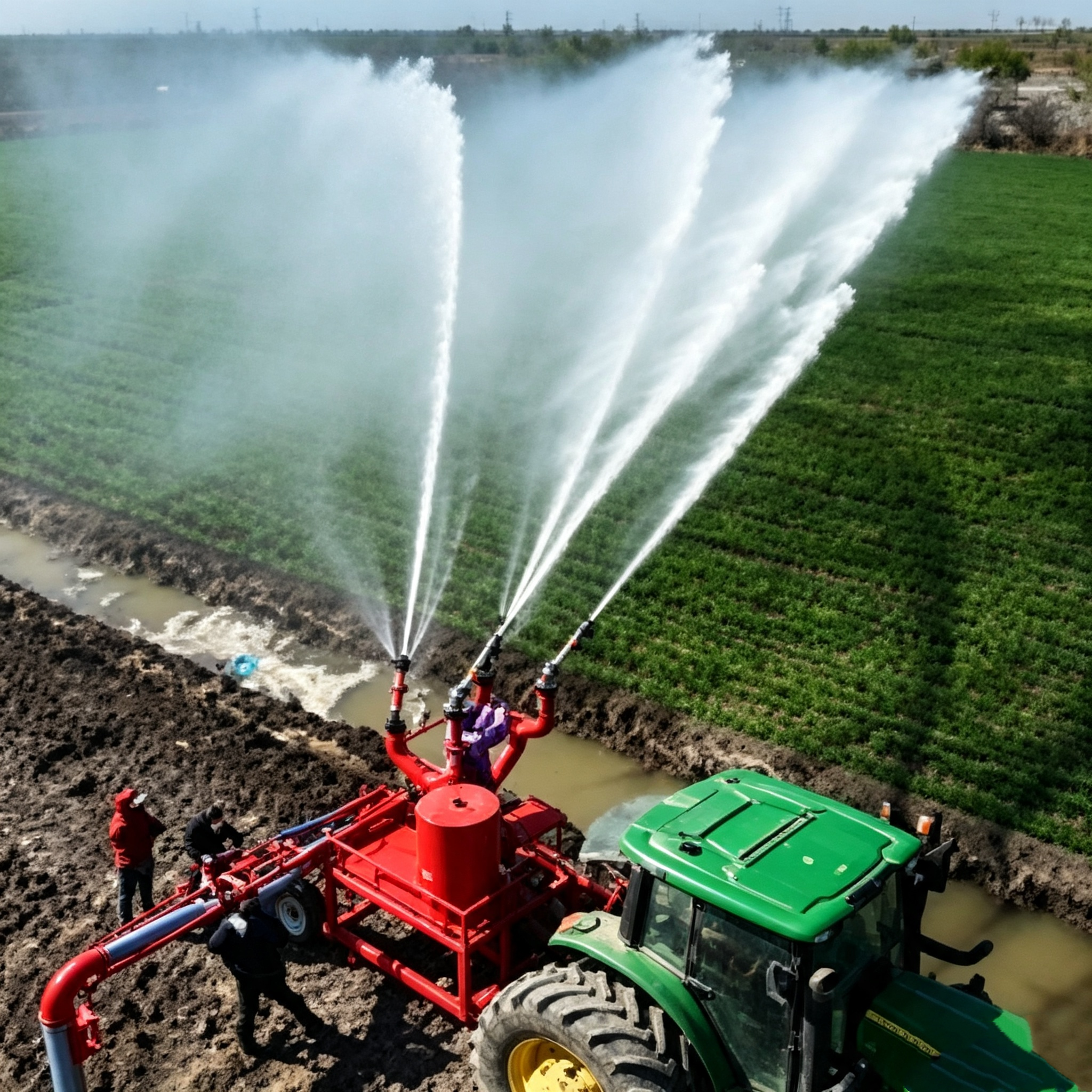 Direct-Coupled Sprinkler Irrigation MachineDirect-Coupled Sprinkler Irrigation Machine Direct-Coupled Sprinkler Irrigation Machine